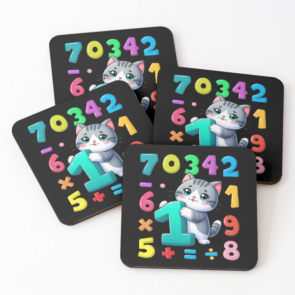Item preview, Cat Number Day Cute Kawaii Kitten Maths Teacher Student School designed and sold by Antdoodle.