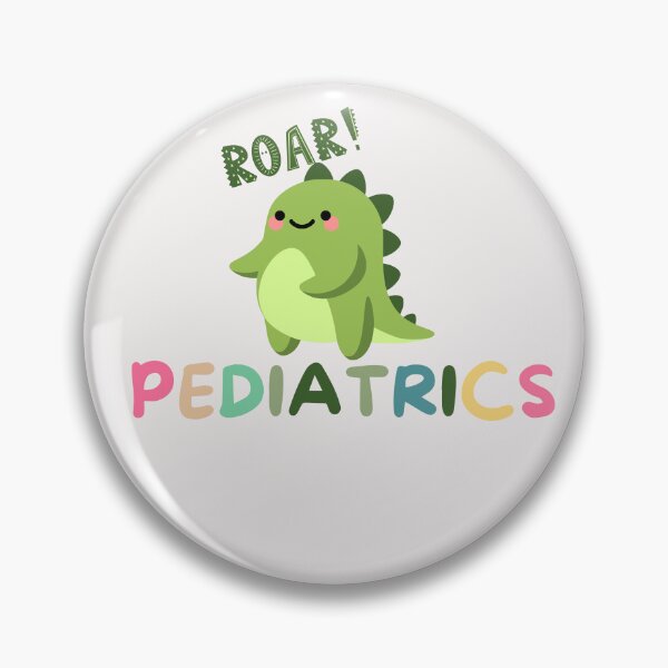 Item preview, Pediatric Nurse Roar Cute Green Dinosaur Colorful Peds RN Text designed and sold by medoutfits.