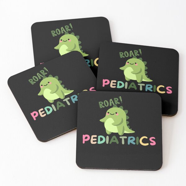 Item preview, Pediatric Nurse Roar Cute Green Dinosaur Colorful Peds RN Text designed and sold by medoutfits.