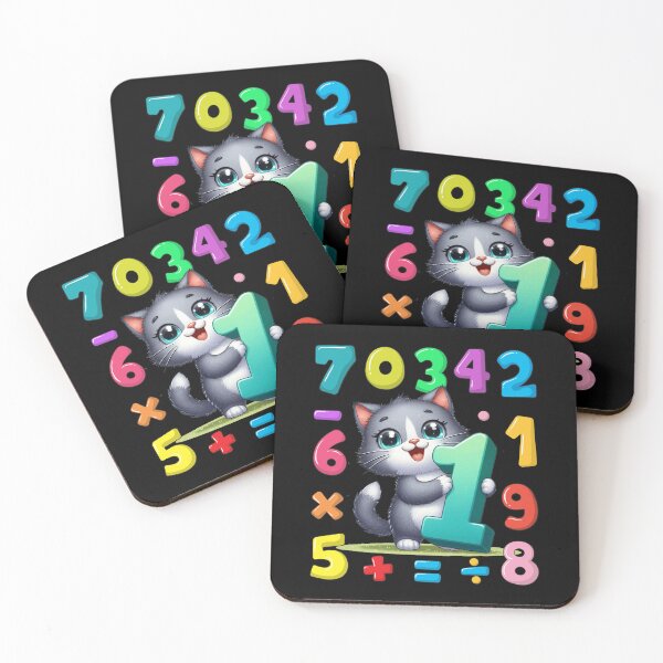 Item preview, Cat Number Day Cute Kawaii Kitten Maths Teacher Student School designed and sold by Antdoodle.