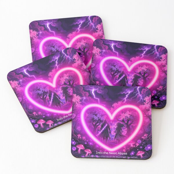 Artikelvorschau, Purple Nature Love – Romantic Couple Heart Forest Aesthetic entworfen und verkauft von DervoTeck2767.