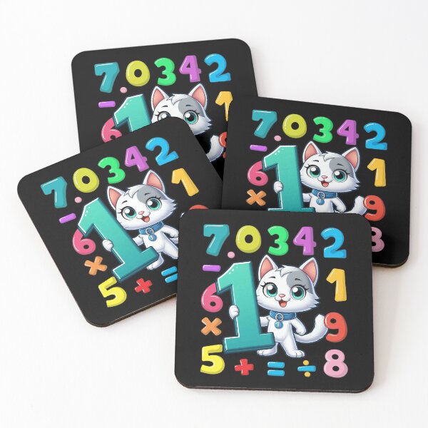 Item preview, Cat Number Day Cute Kawaii Kitten Maths Teacher Student School designed and sold by Antdoodle.