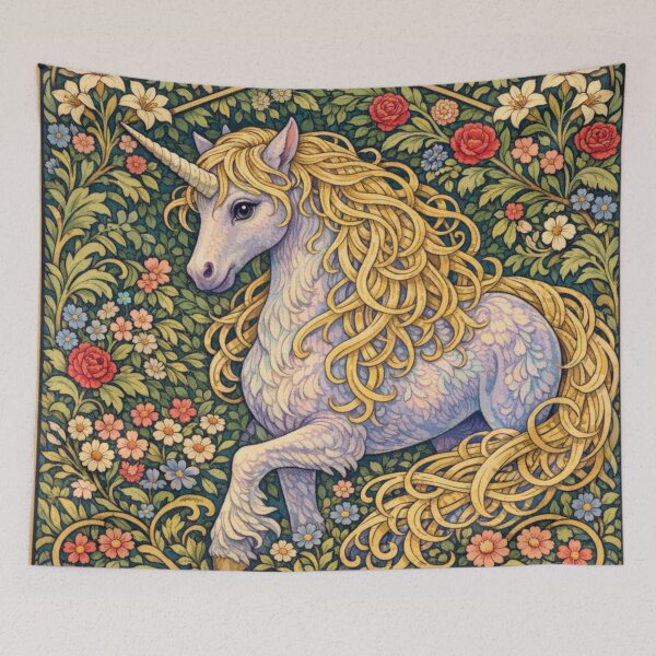 Item preview, Pretty vintage unicorn design designed and sold by hollycooper.