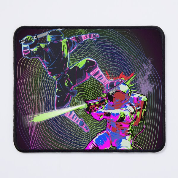 Item preview, SHADOW EDGE OF THE PAST vs LASER LIGHT OF THE FUTURE designed and sold by FREEKNSTEIN.