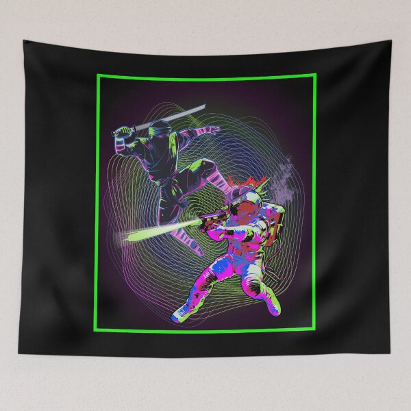 Item preview, SHADOW EDGE OF THE PAST vs LASER LIGHT OF THE FUTURE designed and sold by FREEKNSTEIN.