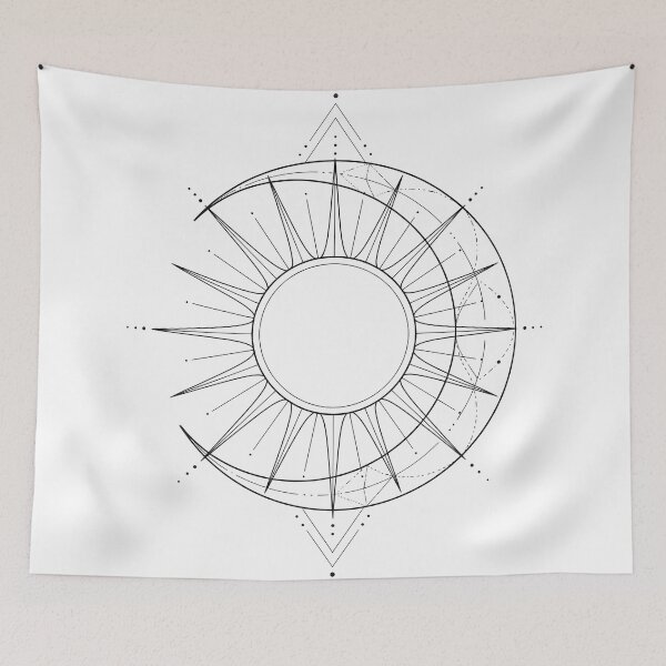 Item preview, Minimalist_tattoo_design_of_sun designed and sold by JOTAMIKE.