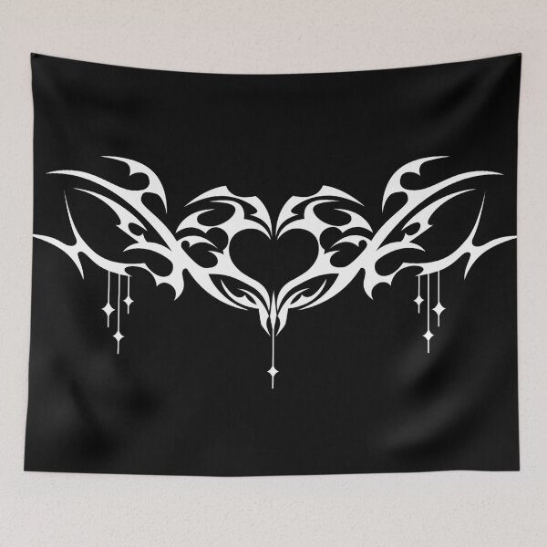 Item preview, Cyber Sigilism Hazbin hotel style. Succubus symbol, tribal. designed and sold by Tribalgothss.