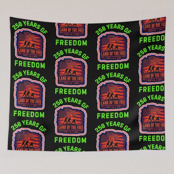 Item preview, Land Of The Free Because Of The Brave Memorial Day designed and sold by WoodburyLake.