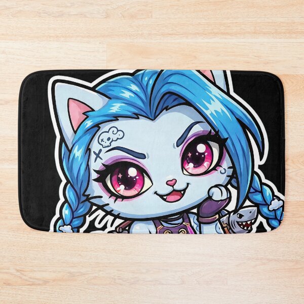 Item preview, Jinx cosplay parody league of legends  designed and sold by CuteKats.