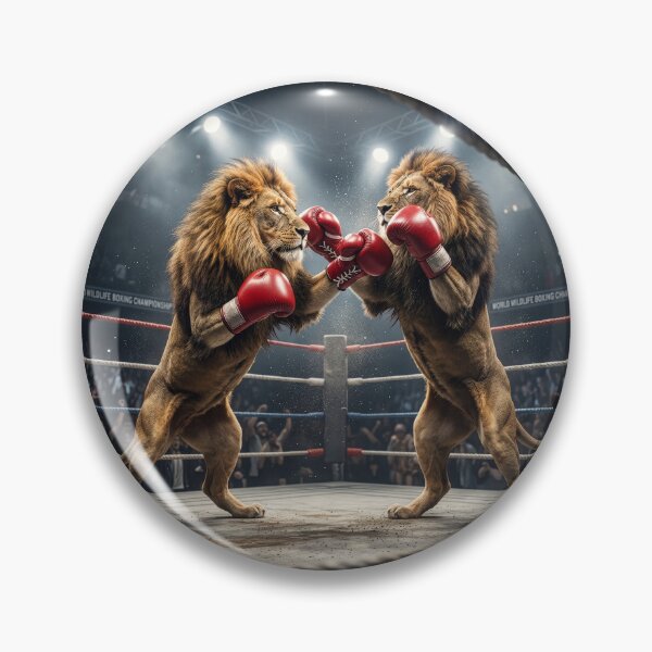 Item preview, Lions Come to Fisticuffs in the Ring designed and sold by Tridentulus.