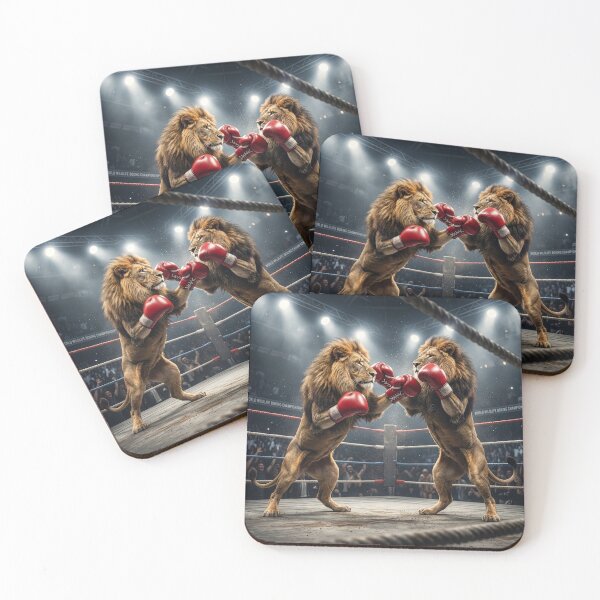 Item preview, Lions Come to Fisticuffs in the Ring designed and sold by Tridentulus.