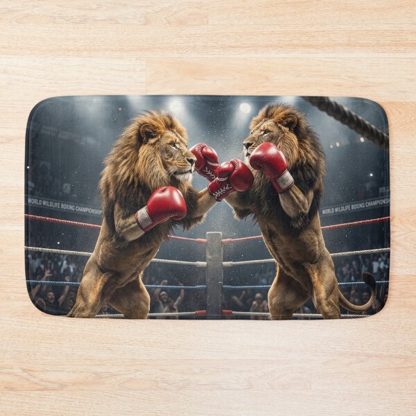 Item preview, Lions Come to Fisticuffs in the Ring designed and sold by Tridentulus.