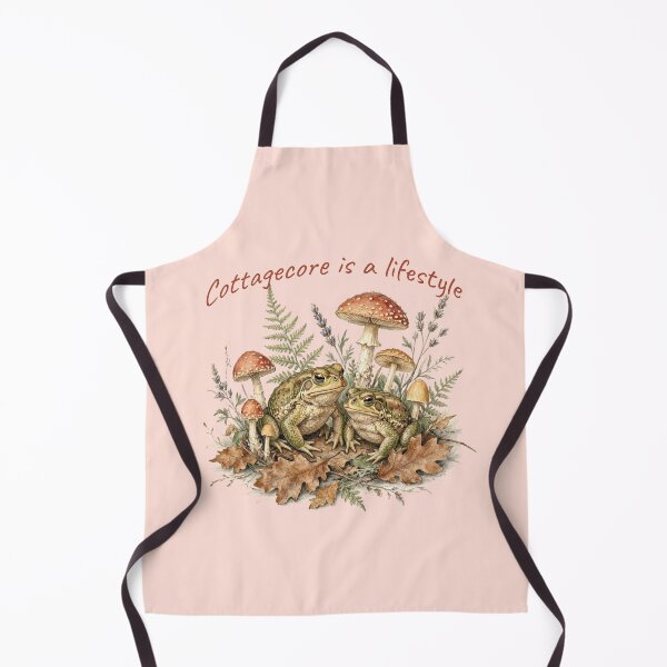 Item preview, Cottagecore Frogs and Mushrooms — Watercolor Toad Art Print | Nature Aesthetic, Witchy Cottagecore Gift designed and sold by ArtofDari.