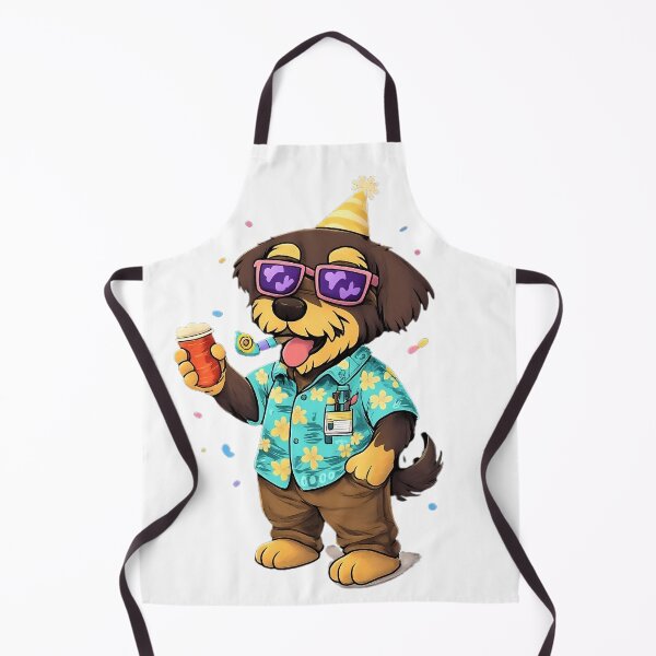 Item preview, Punkchis Party Dog Happy Birthday designed and sold by Punkchis.