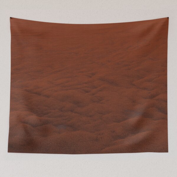 Item preview, Minimalist Terracotta Sand Dunes | Rich Red Orange Desert Landscape Digital Art designed and sold by Midnight Veil Designs.