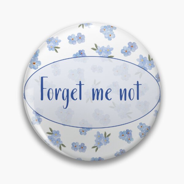 Item preview, Forget Me Not Floral Frame designed and sold by Blueberry-art23.