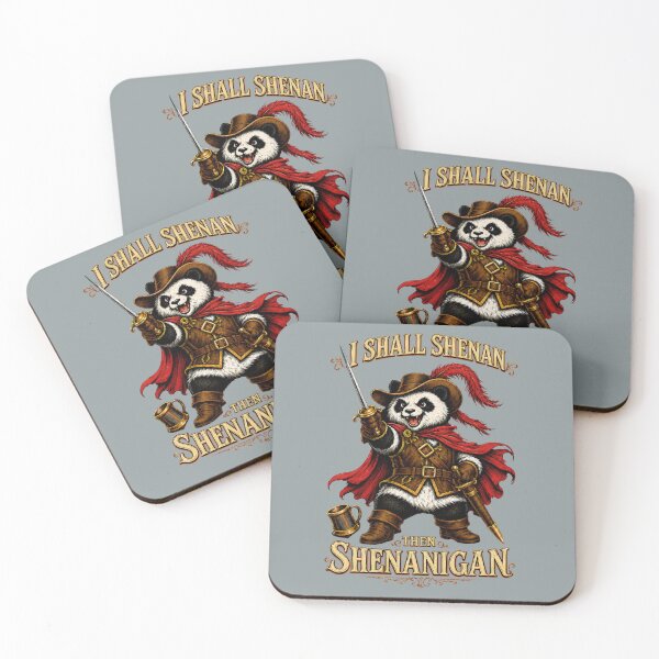 Item preview, I Shall Shenan Then Shenanigan - Panda Musketeer designed and sold by Waldero.