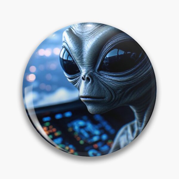 Item preview, ET Alien In Ufo  designed and sold by TheDarkWardrobe.