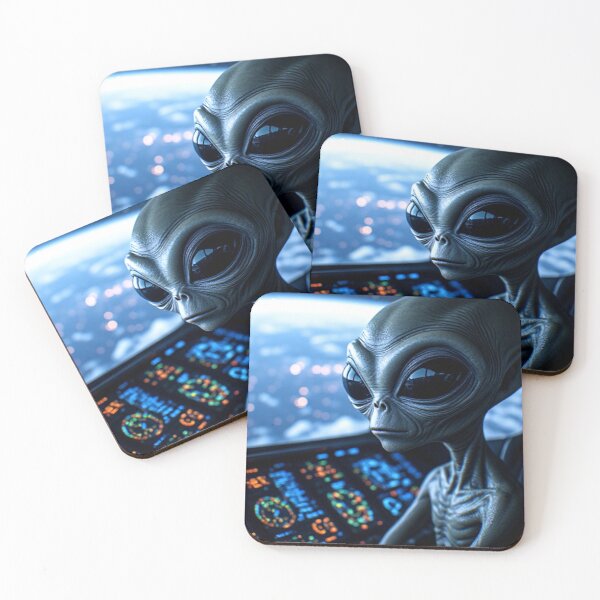 Item preview, ET Alien In Ufo  designed and sold by TheDarkWardrobe.