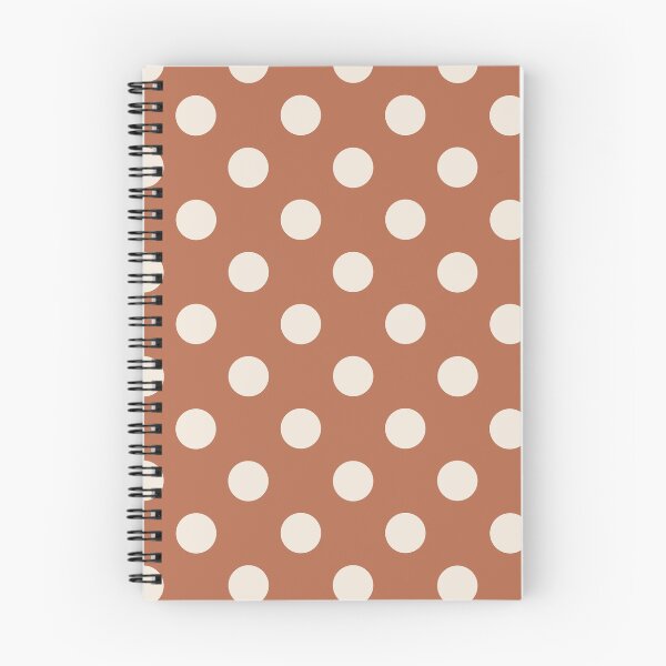 Item preview, Terracotta Polka Dot Pattern – Warm Neutral Spots Print designed and sold by Fezzyboo.