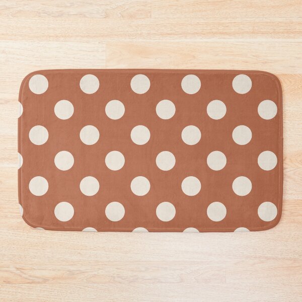 Item preview, Terracotta Polka Dot Pattern – Warm Neutral Spots Print designed and sold by Fezzyboo.