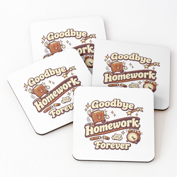 Item preview, Goodbye Homework Forever — the end of studies designed and sold by LuveraxArt.