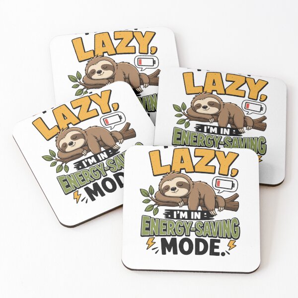 Item preview, Funny Sloth In Energy Saving Mode Cute Animal Humor designed and sold by Sitred123.