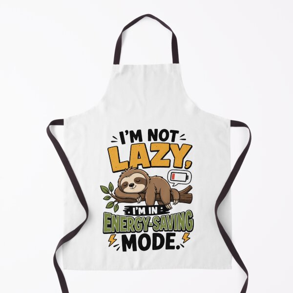 Item preview, Funny Sloth In Energy Saving Mode Cute Animal Humor designed and sold by Sitred123.