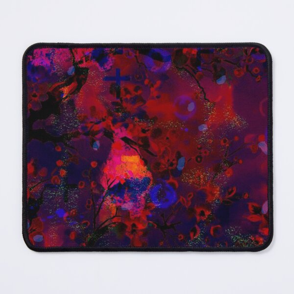 Item preview, Velvet Riot: Neon Floral Nightscape designed and sold by BatNature.
