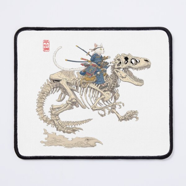 Item preview, Bone Rider Cats: The Samurai (Detailed Illustration) designed and sold by neko-lyric.