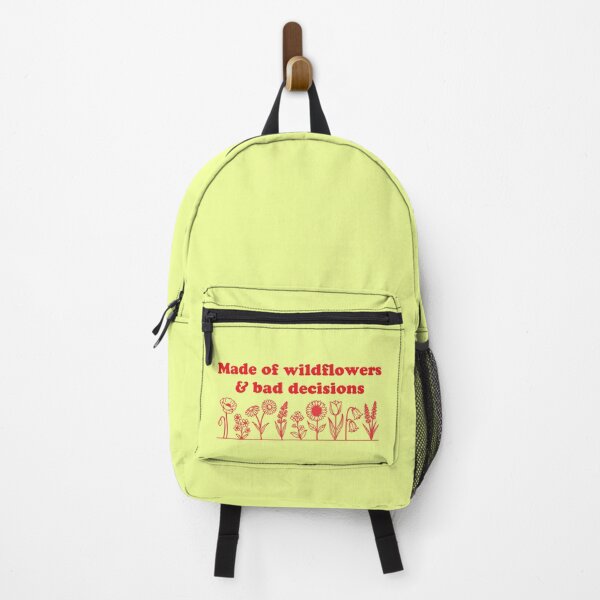 Item preview, Made of Wildflowers & Bad Decisions — Funny Floral Quote | Sarcastic Gift for Her, Wildflower Tee designed and sold by ArtofDari.