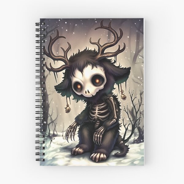 Item preview, Wendigo Cryptid Art | Cannibal Forest Spirit Horror Illustration | Dark Folklore Monster Design designed and sold by InkAndGloom.