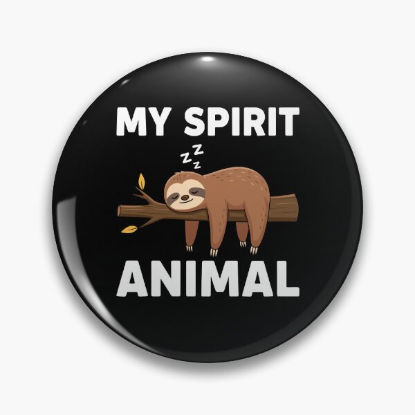 Item preview, My Spirit Animal Is A Sloth Funny Lazy Sleeping Animal Humor designed and sold by MysticMirth.