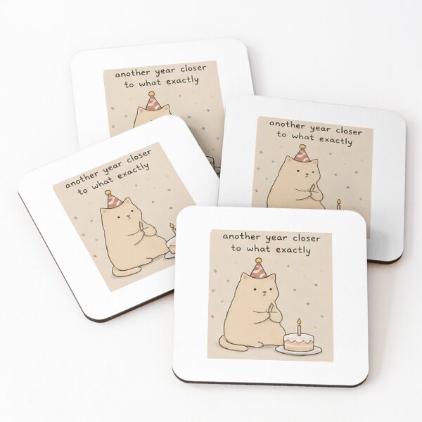 Item preview, Birthday Cat designed and sold by kim-homayouni.