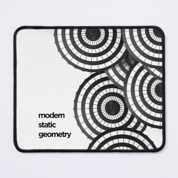Item preview, Black and White Monochrome Geometry designed and sold by MusePortrait.