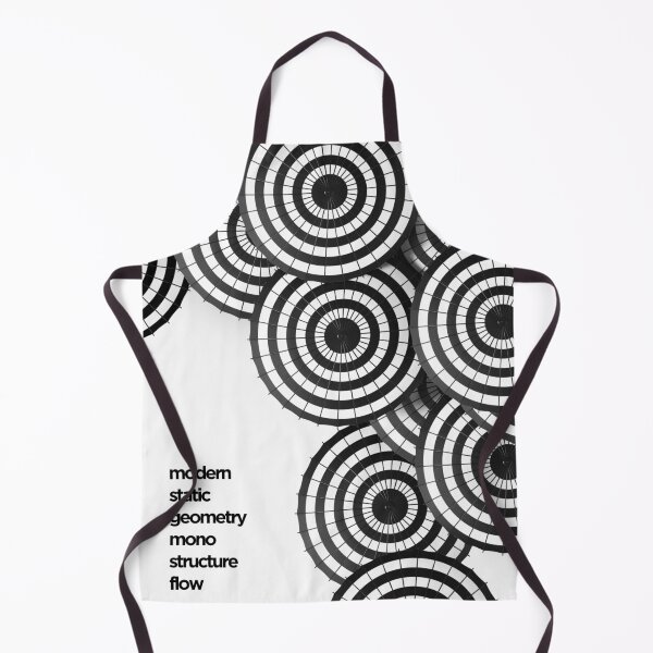 Item preview, Black and White Monochrome Geometry designed and sold by MusePortrait.