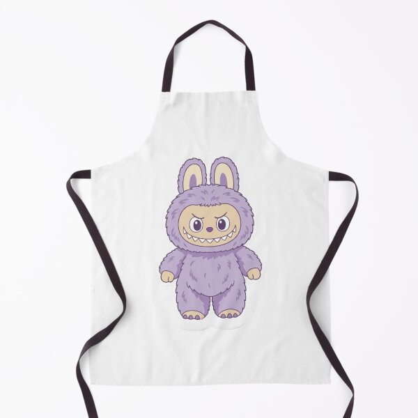 Item preview, Adorable Fluffy Purple Labubu Monster designed and sold by rissershop.