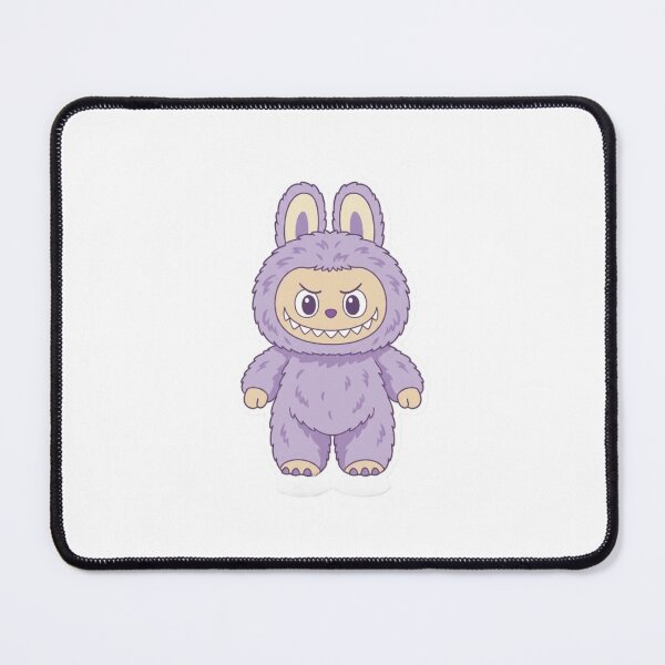 Item preview, Adorable Fluffy Purple Labubu Monster designed and sold by rissershop.