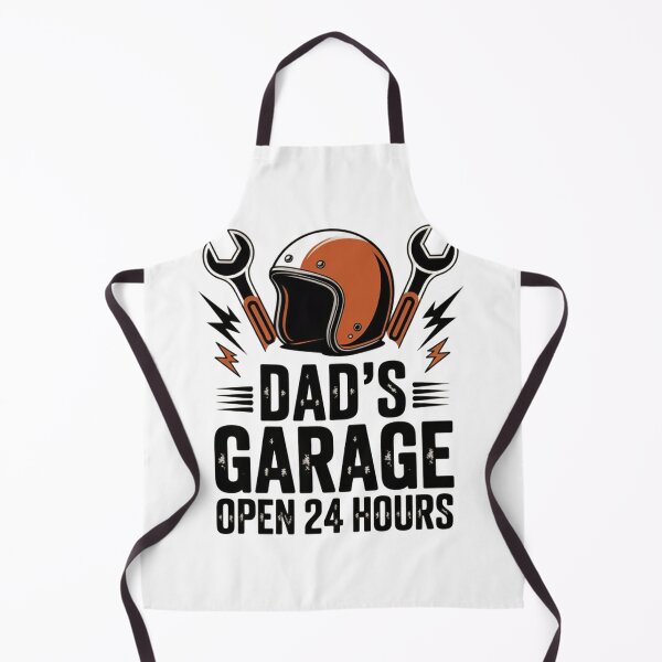 Item preview, Dad’s Garage Open 24 Hours | Retro Vintage Style | Mechanic & Car Lover Dads designed and sold by InspiredCreatives.