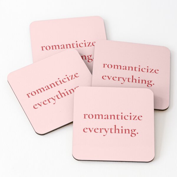 Item preview, Romanticize Everything — Minimal Aesthetic Quote Print | Dark Academia, Soft Life Gift designed and sold by ArtofDari.