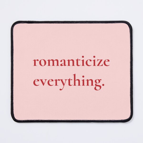 Item preview, Romanticize Everything — Minimal Aesthetic Quote Print | Dark Academia, Soft Life Gift designed and sold by ArtofDari.