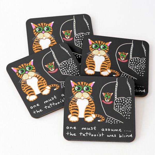 Item preview, POLITOCAT and the Tattooist by iServalan designed and sold by Tale Teller Club.