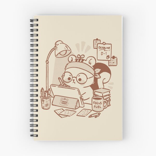 Item preview, Cute Squirrel Artist Life Illustration designed and sold by ToonToos.