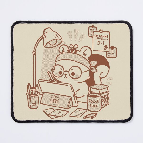 Item preview, Cute Squirrel Artist Life Illustration designed and sold by ToonToos.
