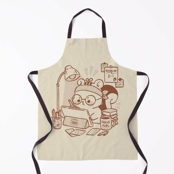 Item preview, Cute Squirrel Artist Life Illustration designed and sold by ToonToos.