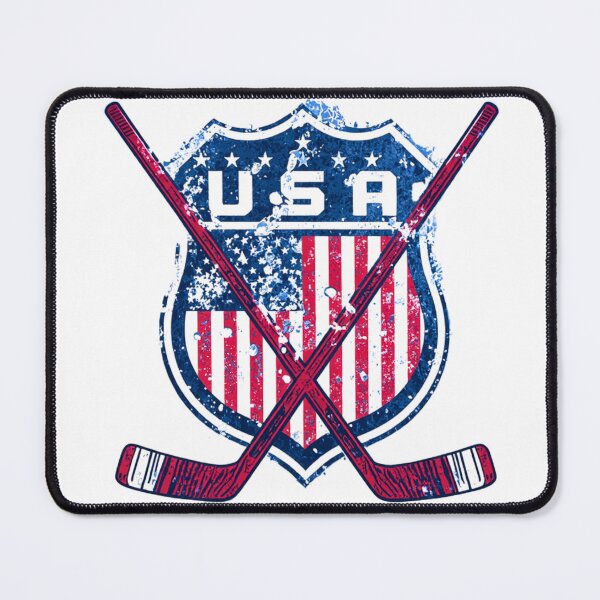 Item preview, Hockey Player on American Flag designed and sold by FlowerSeller1.