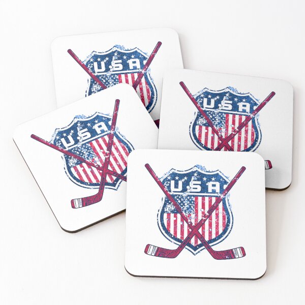 Item preview, Hockey Player on American Flag designed and sold by FlowerSeller1.