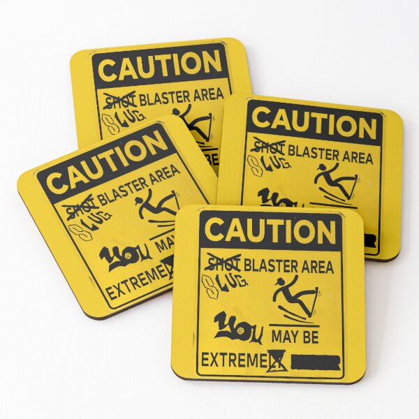 Item preview, CAUTION: SLUGBLASTER AREA designed and sold by GrahamGentz.