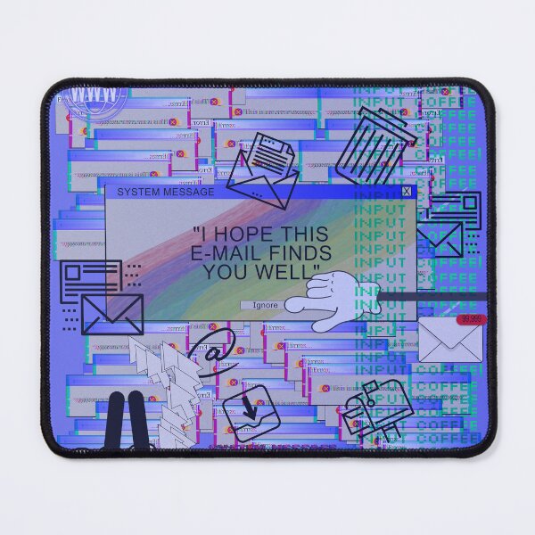 Item preview, Glitch Art | 404: Message Not Found designed and sold by JustAsmahDesign.