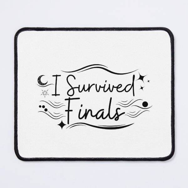 Item preview, I Survived Finals — the end of studies designed and sold by LuveraxArt.
